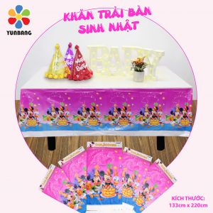 KHĂN TRẢI BÀN MICKEY 