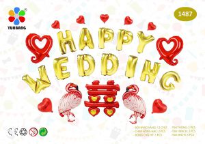 BỘ SÉT HAPPY WEDDING CHI TIẾT 1487 