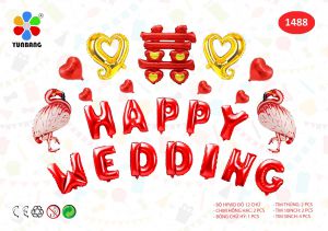 BỘ SÉT HAPPY WEDDING CHI TIẾT 1488 