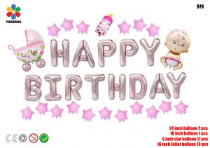 BỘ SÉT HAPPYBIRTHDAY CHI TIẾT 979