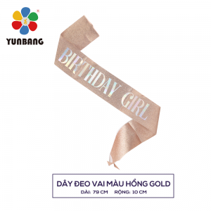 DÂY ĐEO VAI MÀU HỒNG GOLD