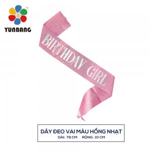 DÂY ĐEO VAI MÀU HỒNG NHẠT