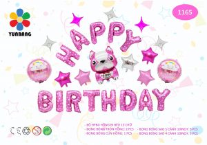 Bộ sét happybirthday chi tiết 1165