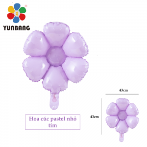 HOA CÚC PASTEL NHỎ TÍM