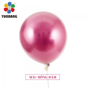 BÓNG NGỌC TRAI 2.2G 10INCH MÀU HỒNG ĐẬM