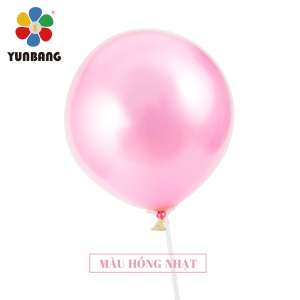 BÓNG NGỌC TRAI 2.2G 10INCH MÀU HỒNG NHẠT