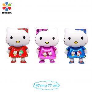 BÓNG HÌNH MÈO KITTY XANH, HỒNG, ĐỎ