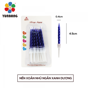 NẾN XOẮN NHŨ NGẮN XANH DƯƠNG