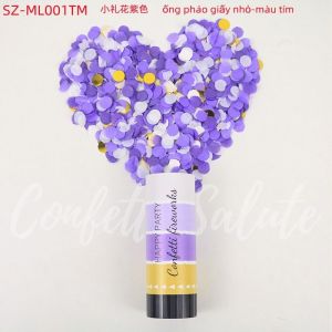 ỐNG PHÁO GIẤY NHỎ MÀU TÍM