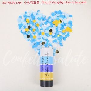 ỐNG PHÁO GIẤY NHỎ MÀU XANH