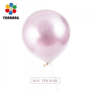 BÓNG NGỌC TRAI 2.2G 10INCH MÀU TÍM BABY