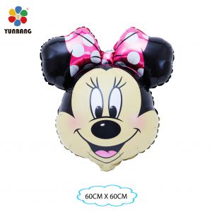 BÓNG HÌNH ĐẦU MICKEY NƠ BÉ GÁI